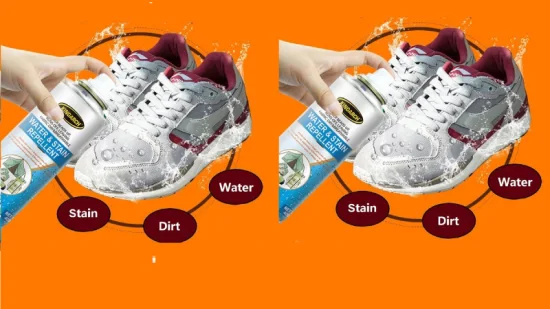 Sneaker-Pflegeprodukt Hydrophobe Beschichtung Nano wasserabweisendes Spray für Schuhe