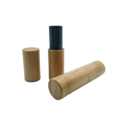 Kosmetikverpackungen aus Bambus Kosmetikverpackungen der Bambusserie mit Bambusrohr und Gravur